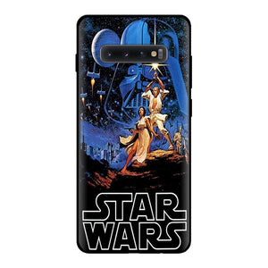 Star Wars Darth Vader Yoda Black Silicone Cases for Samsung
