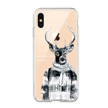 Load image into Gallery viewer, Soft TPU Leaves Pattern Case For iPhone