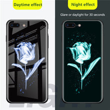Load image into Gallery viewer, Marvel Luminous Tempered Glass Cases For iPhone