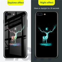 Load image into Gallery viewer, Marvel Luminous Tempered Glass Cases For iPhone