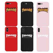 Load image into Gallery viewer, THRASHER Soft Case for iPhone