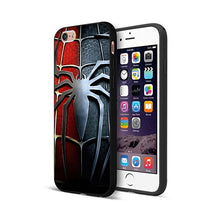 Load image into Gallery viewer, Black tpu case for iphone  Marvel Avengers captain ironman thanos