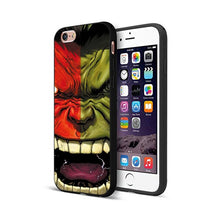 Load image into Gallery viewer, Black tpu case for iphone  Marvel Avengers captain ironman thanos