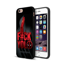 Load image into Gallery viewer, Black tpu case for iphone  Marvel Avengers captain ironman thanos