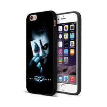 Load image into Gallery viewer, Black tpu case for iphone  Marvel Avengers captain ironman thanos