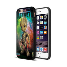 Load image into Gallery viewer, Black tpu case for iphone  Marvel Avengers captain ironman thanos