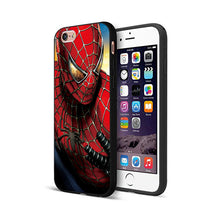 Load image into Gallery viewer, Black tpu case for iphone  Marvel Avengers captain ironman thanos