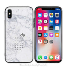 Load image into Gallery viewer, Case Cover for iPhone Scrub Silicone Phone Cases Soft White Marble