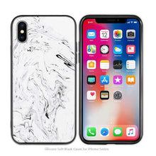 Load image into Gallery viewer, Case Cover for iPhone Scrub Silicone Phone Cases Soft White Marble