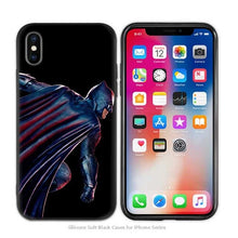 Load image into Gallery viewer, Case Cover for iPhone Scrub Silicone Phone Cases Soft Batman Superhero