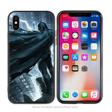 Load image into Gallery viewer, Case Cover for iPhone Scrub Silicone Phone Cases Soft Batman Superhero