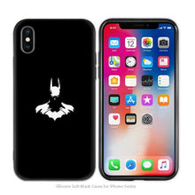 Load image into Gallery viewer, Case Cover for iPhone Scrub Silicone Phone Cases Soft Batman Superhero