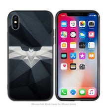 Load image into Gallery viewer, Case Cover for iPhone Scrub Silicone Phone Cases Soft Batman Superhero