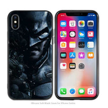 Load image into Gallery viewer, Case Cover for iPhone Scrub Silicone Phone Cases Soft Batman Superhero