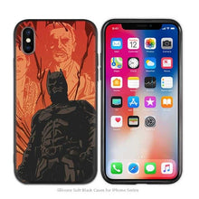 Load image into Gallery viewer, Case Cover for iPhone Scrub Silicone Phone Cases Soft Batman Superhero