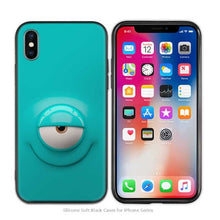 Load image into Gallery viewer, Case Cover for iPhoneScrub Silicone Phone Cases Soft Helpless expression