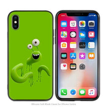Load image into Gallery viewer, Case Cover for iPhoneScrub Silicone Phone Cases Soft Helpless expression