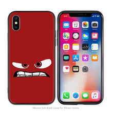 Load image into Gallery viewer, Case Cover for iPhoneScrub Silicone Phone Cases Soft Helpless expression