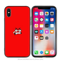 Load image into Gallery viewer, Case Cover for iPhoneScrub Silicone Phone Cases Soft Helpless expression