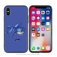 Load image into Gallery viewer, Case Cover for iPhoneScrub Silicone Phone Cases Soft Helpless expression