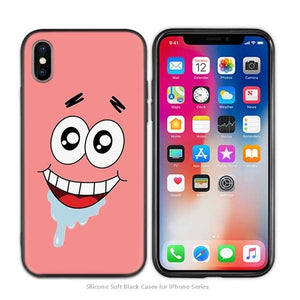 Case Cover for iPhoneScrub Silicone Phone Cases Soft Helpless expression
