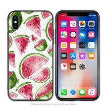 Load image into Gallery viewer, Case Cover for iPhone crub Silicone Phone Cases Soft Fruit Cat Fashion