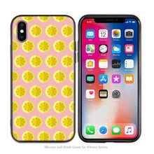 Load image into Gallery viewer, Case Cover for iPhone crub Silicone Phone Cases Soft Fruit Cat Fashion