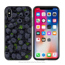 Load image into Gallery viewer, Case Cover for iPhone crub Silicone Phone Cases Soft Fruit Cat Fashion