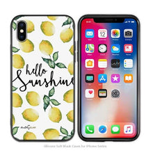 Load image into Gallery viewer, Case Cover for iPhone crub Silicone Phone Cases Soft Fruit Cat Fashion