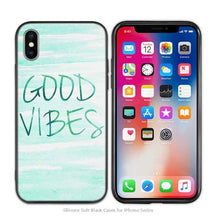 Load image into Gallery viewer, Case Cover for iPhone Scrub Silicone Phone Cases Soft Simple Painting