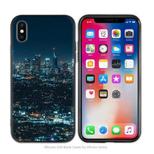 Load image into Gallery viewer, Case Cover for iPhone Silicone Phone Cases Soft Night city