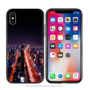 Case Cover for iPhone Silicone Phone Cases Soft Night city
