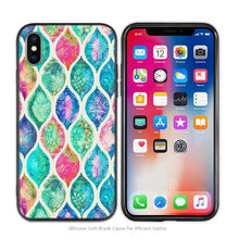 Load image into Gallery viewer, Case Cover for iPhone Silicone Phone Cases Soft Colorful Printing Drawing