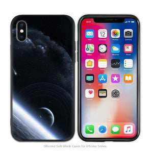 Case Cover for iPhone Soft Saturn Saturnus Planets