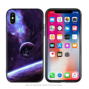 Case Cover for iPhone Soft Saturn Saturnus Planets
