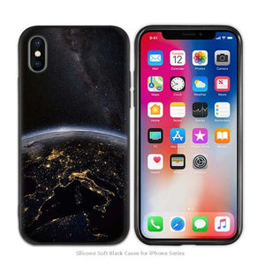 Case Cover for iPhone Soft Saturn Saturnus Planets