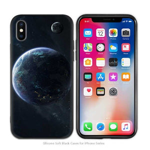 Case Cover for iPhone Soft Saturn Saturnus Planets