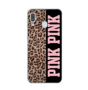 PINK For Samsung  Case Silicone