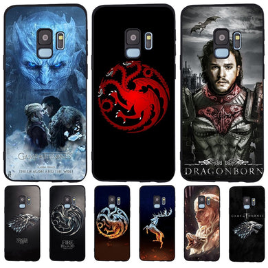 Game Thrones Daenerys Dragon Jon For Samsung phone Case