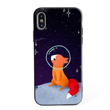 Load image into Gallery viewer, FGHGF space foxes Hard Plastic Frame Mobile Case cover for iphone