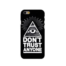 Load image into Gallery viewer, Don't Trust Anyone phone hard plastic case cover For  iphone