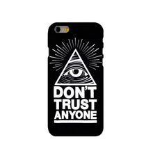 Load image into Gallery viewer, Don&#39;t Trust Anyone phone hard plastic case cover For  iphone