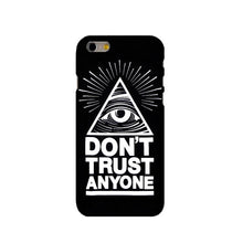 Load image into Gallery viewer, Don't Trust Anyone phone hard plastic case cover For  iphone
