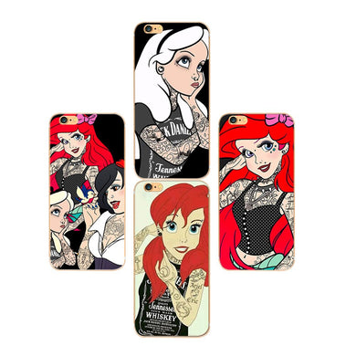 Tattoo Girl Alice Protective phone hard plastic case cover For iphone