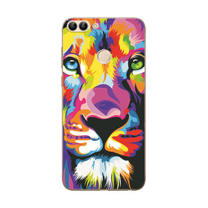 Dark Various Style Wolf Phone Case Cover For Huawei