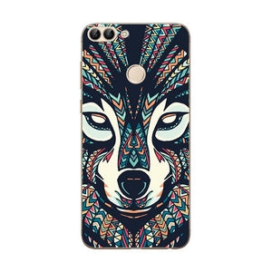 Dark Various Style Wolf Phone Case Cover For Huawei