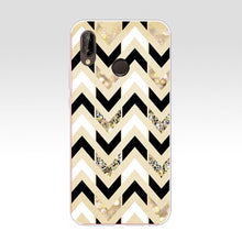 Load image into Gallery viewer, Pink yellow gold glitter for Huawei case