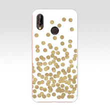 Load image into Gallery viewer, Pink yellow gold glitter for Huawei case