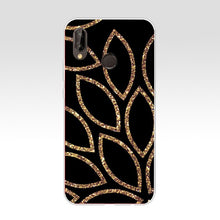 Load image into Gallery viewer, Pink yellow gold glitter for Huawei case