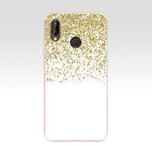 Load image into Gallery viewer, Pink yellow gold glitter for Huawei case